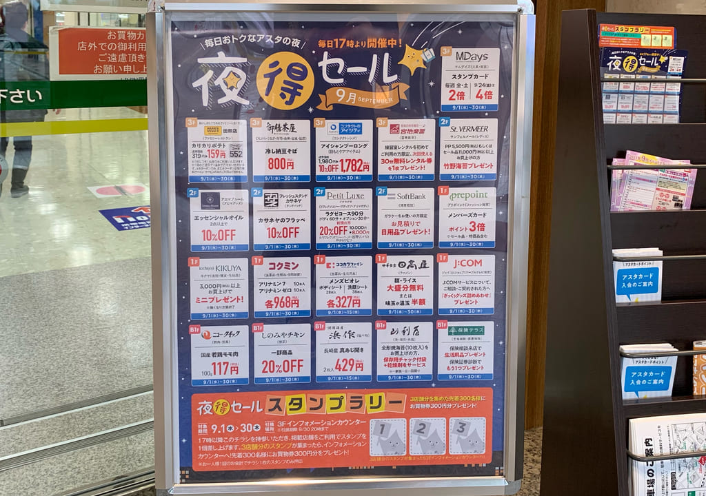 2021年田無アスタ専門店街