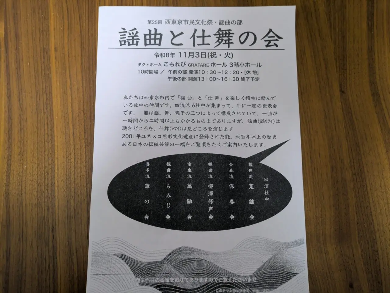 西東京市民文化祭